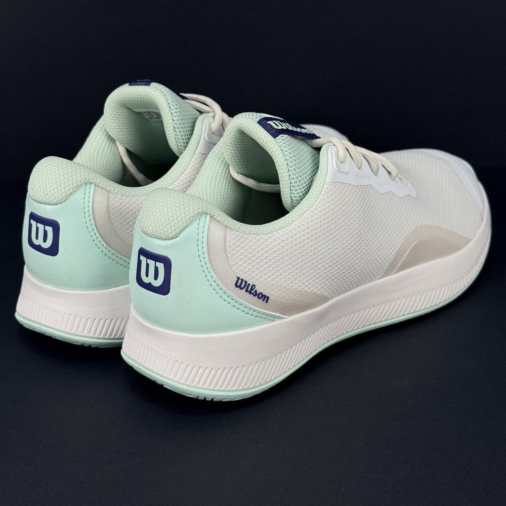 Wilson Intrigue Lite SAMPLE Women’s 7,5 WRS33726S White Bay Blue New - Picture 2 of 9